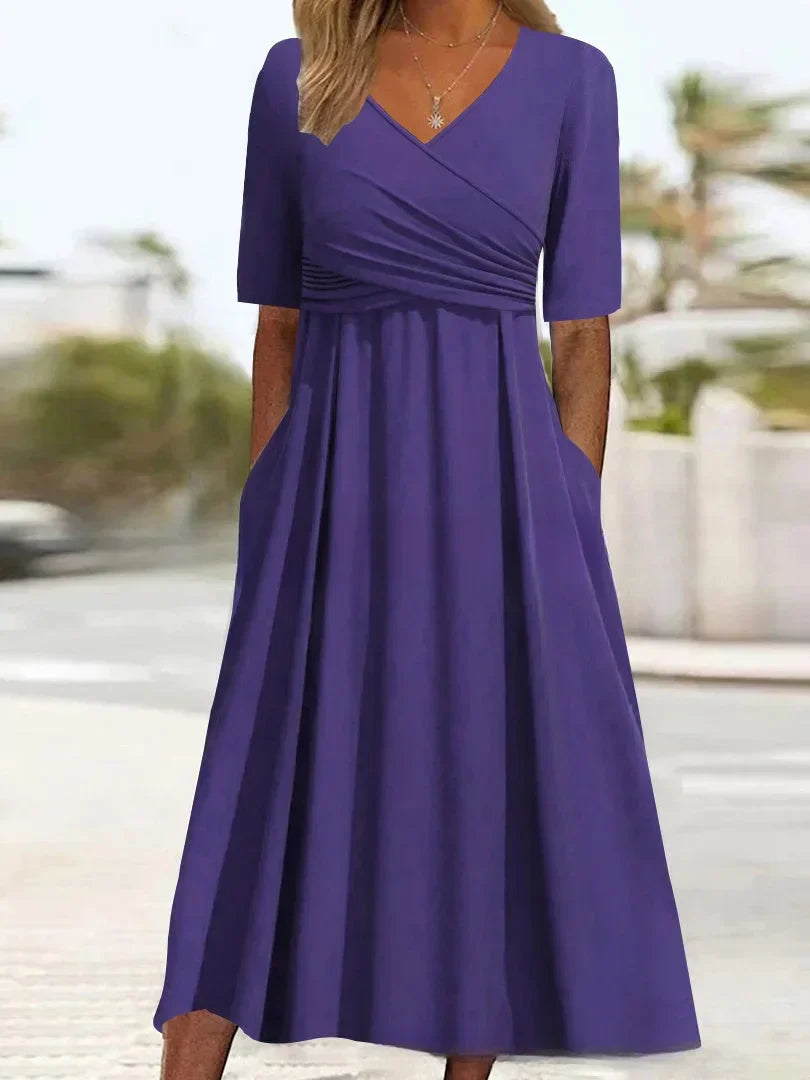 NIKA | Elegant and Tummy Flattering Dress