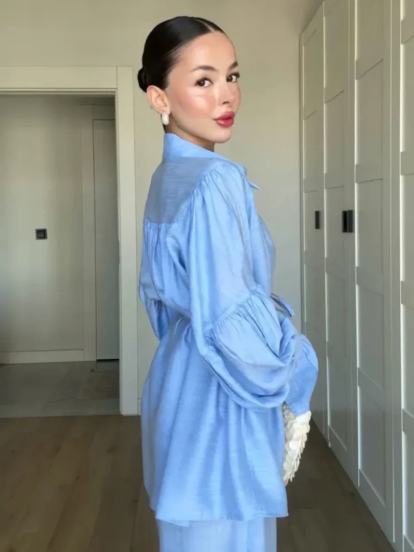 Carenza™ | Elegant Linen Dress