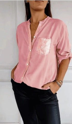 Tilo | Pink Coastal Chic Top