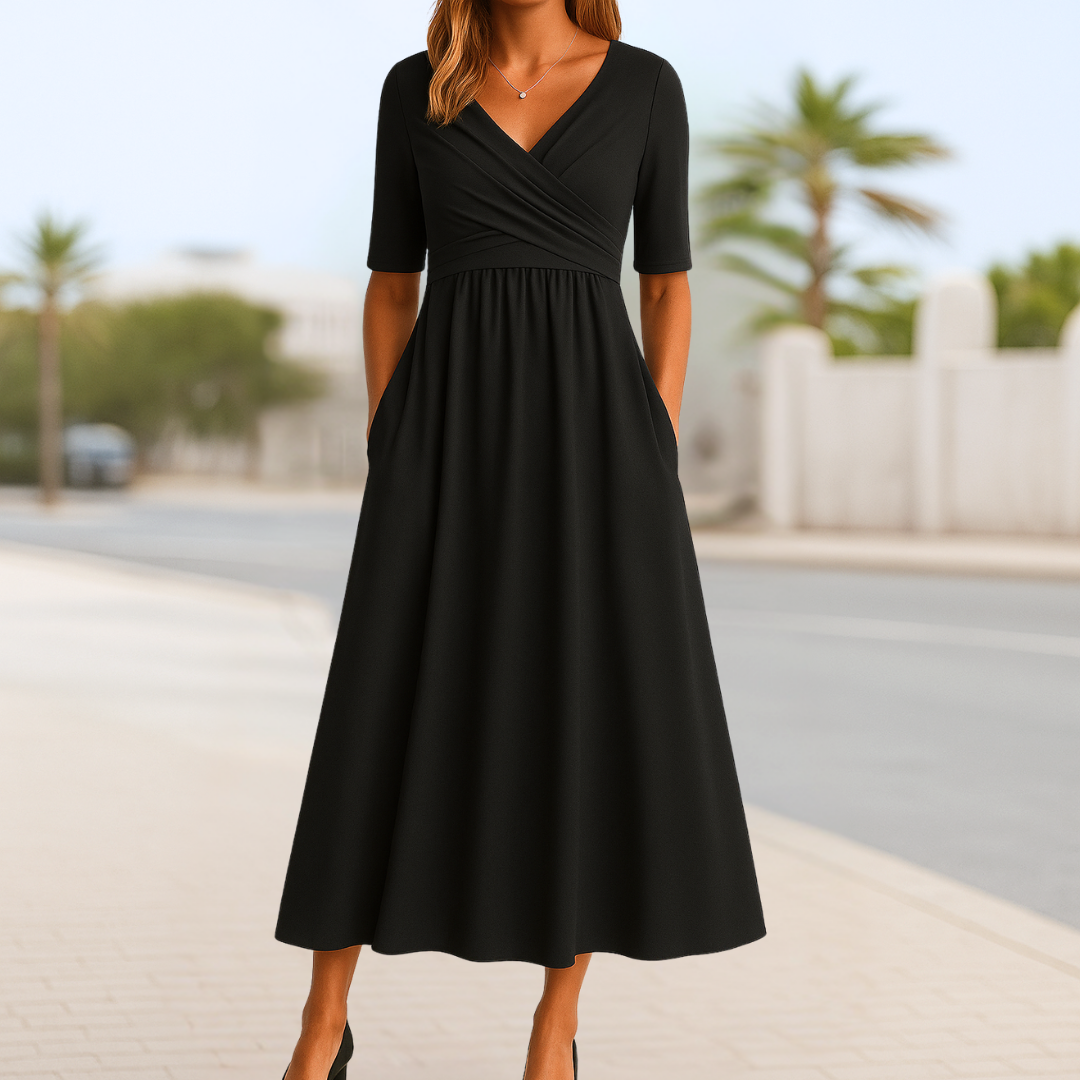 NIKA | Elegant and Tummy Flattering Dress