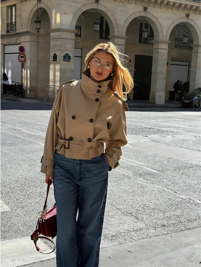 Mariva | Stylish Cropped Coat
