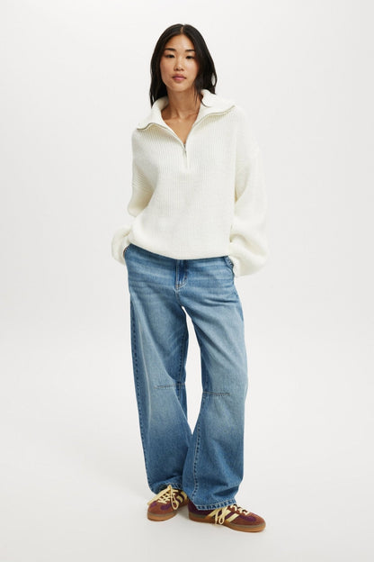 Felicia | Luxe Half Zip Pullover