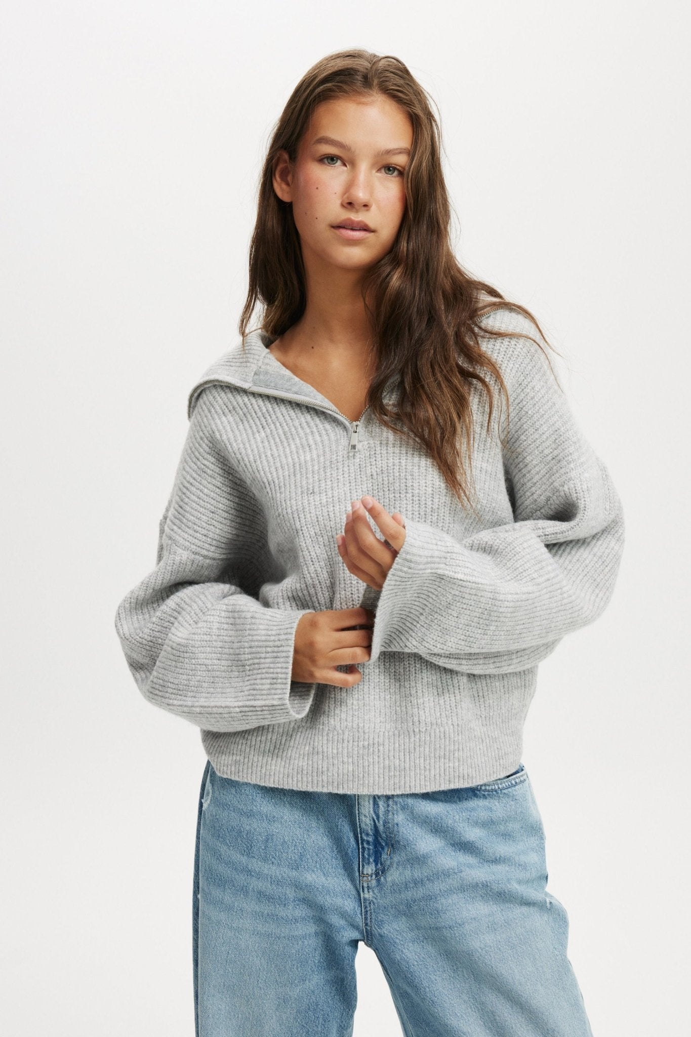 Felicia | Luxe Half Zip Pullover