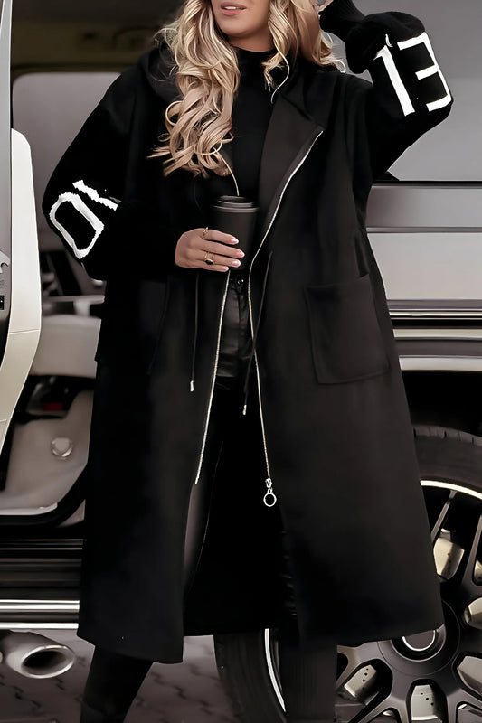 Virelle | Knitted Hooded Long Coat