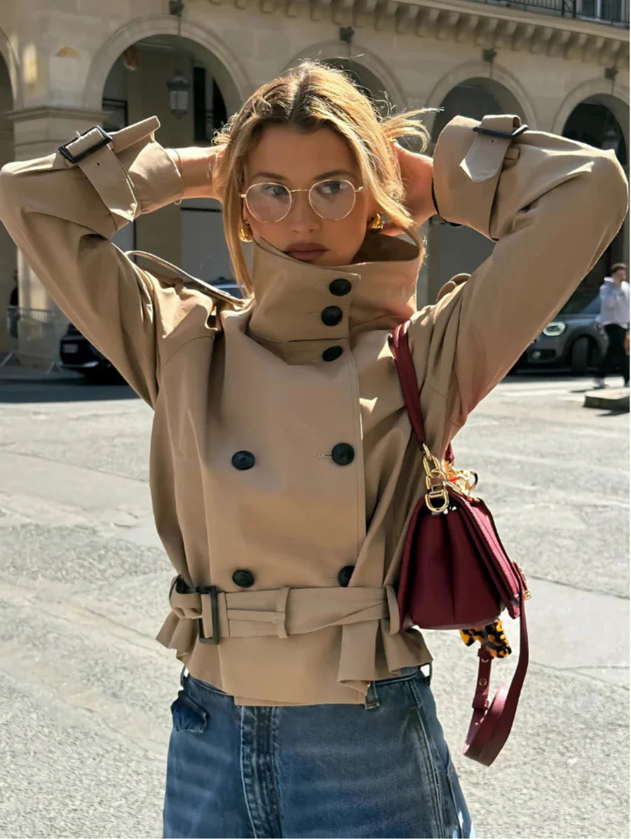 Mariva | Stylish Cropped Coat