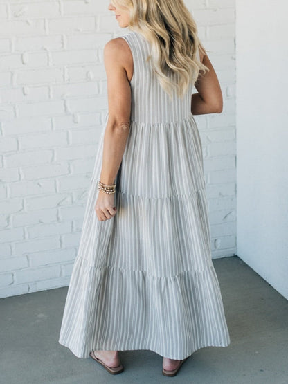Gisela | Coastal Stripe Dress