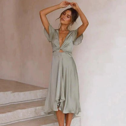 ISABELLA | Elegant Summer Dress with Knot