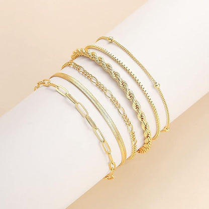 Isabella Vernetta bracelet set | Gold 16k
