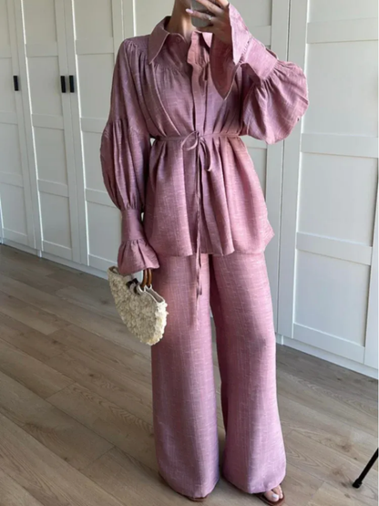 Carenza™ | Elegant Linen Dress