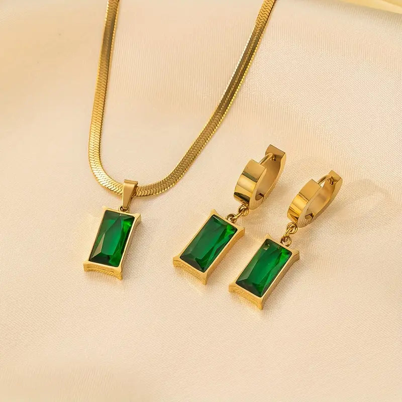 Iselotte Verdain Jewelry Set | Gold 18k