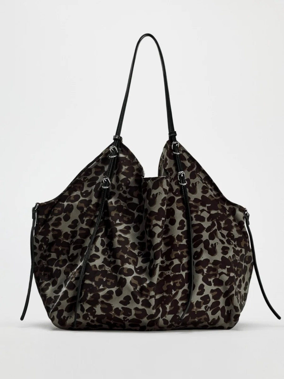 Harper Leopard Print Tote Bag