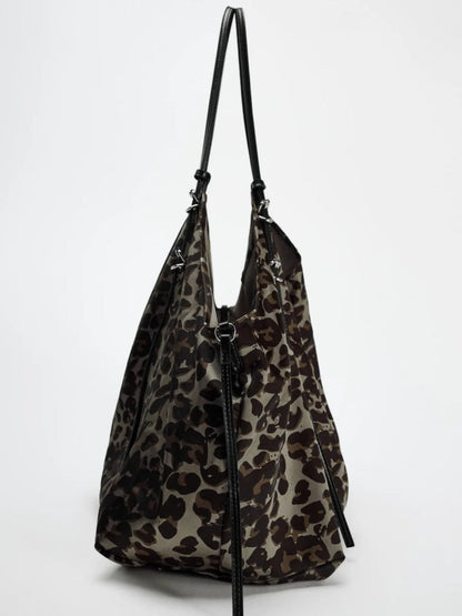 Harper Leopard Print Tote Bag