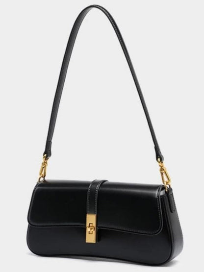 Aurora Brown Leather Shoulder Bag