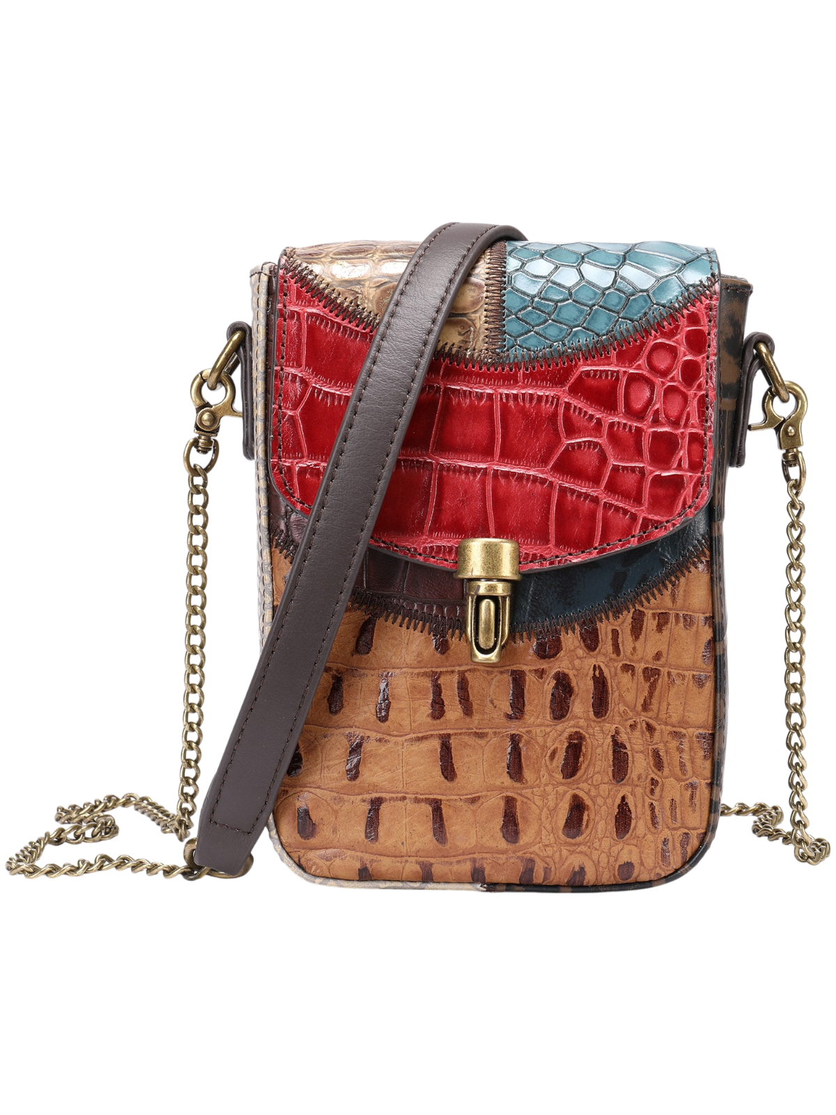 Arden Genuine Leather Women’s Ethnic Style Crossbody Bag