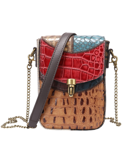 Arden Genuine Leather Women’s Ethnic Style Crossbody Bag