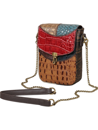 Arden Genuine Leather Women’s Ethnic Style Crossbody Bag