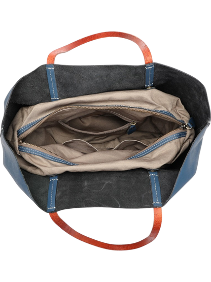 Mira Everyday Cowhide Leather Tote Bag