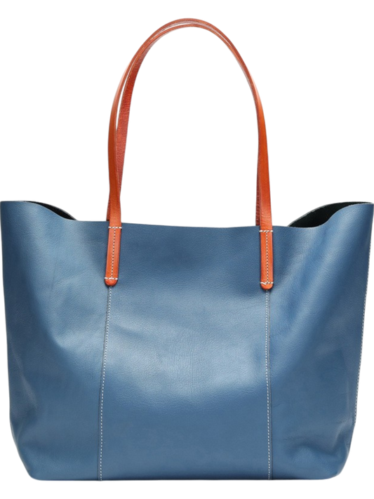 Mira Everyday Cowhide Leather Tote Bag