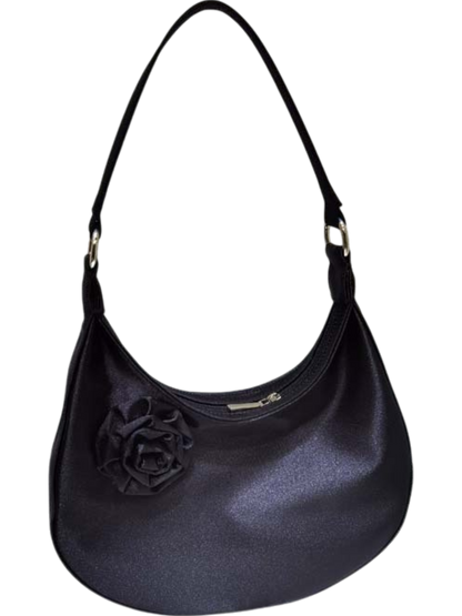 Kaia Floral Crescent Shoulder Bag