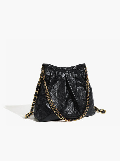 Lily Vintage Leather Shoulder Bag