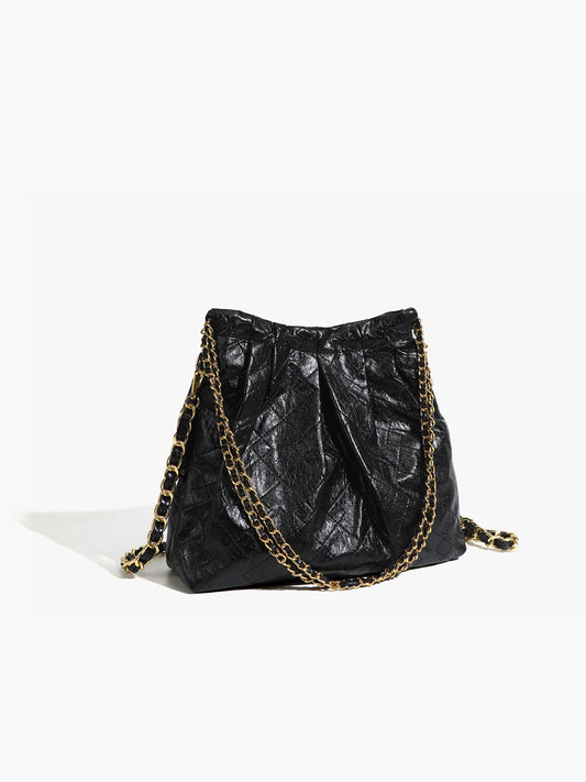 Lily Vintage Leather Shoulder Bag