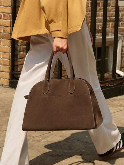 Vivara Retro Side-Buckle Tote Bag