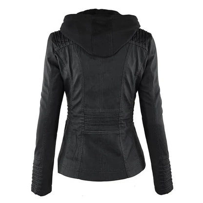 ZYNNIA | Weatherproof Leather Jacket