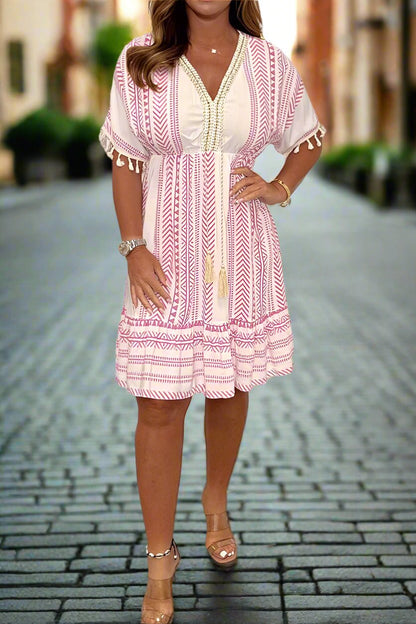 Magdalena | Chic Printed Dress