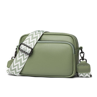 Charleston Signature Leather Crossbody Bag with Accessories