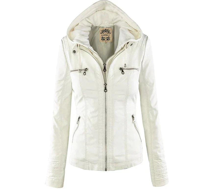 ZYNNIA | Weatherproof Leather Jacket