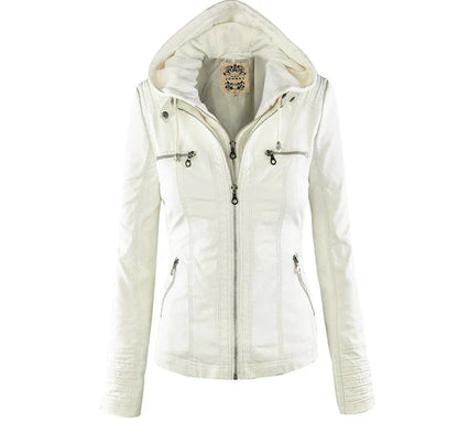 ZYNNIA | Weatherproof Leather Jacket