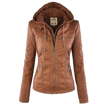 ZYNNIA | Weatherproof Leather Jacket