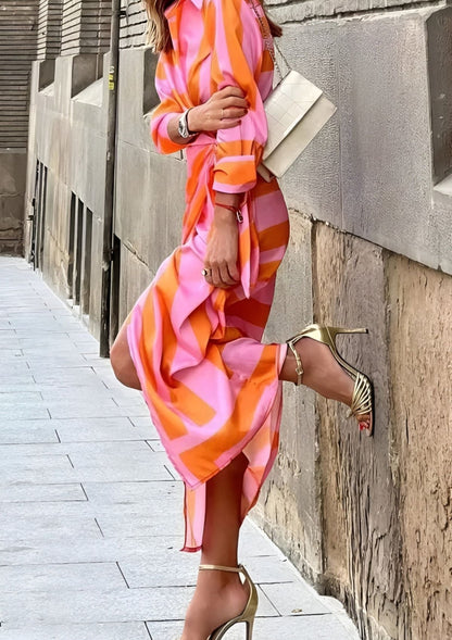 BELÉN | Wrap Dress with Print
