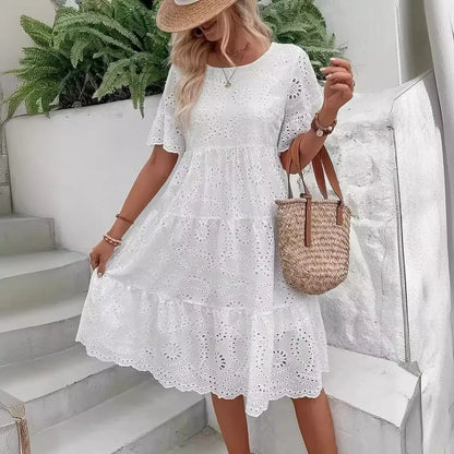 Jacky | Soft Lace Dress