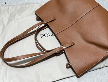 Cowhide Bucket Tote Bag