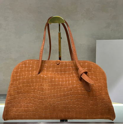 Cowhide Commuter Tote