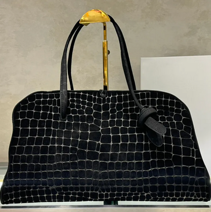 Cowhide Commuter Tote