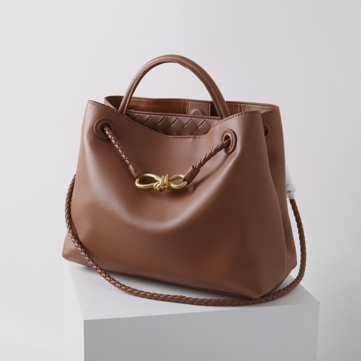 Andiamo Leather Tote Bag