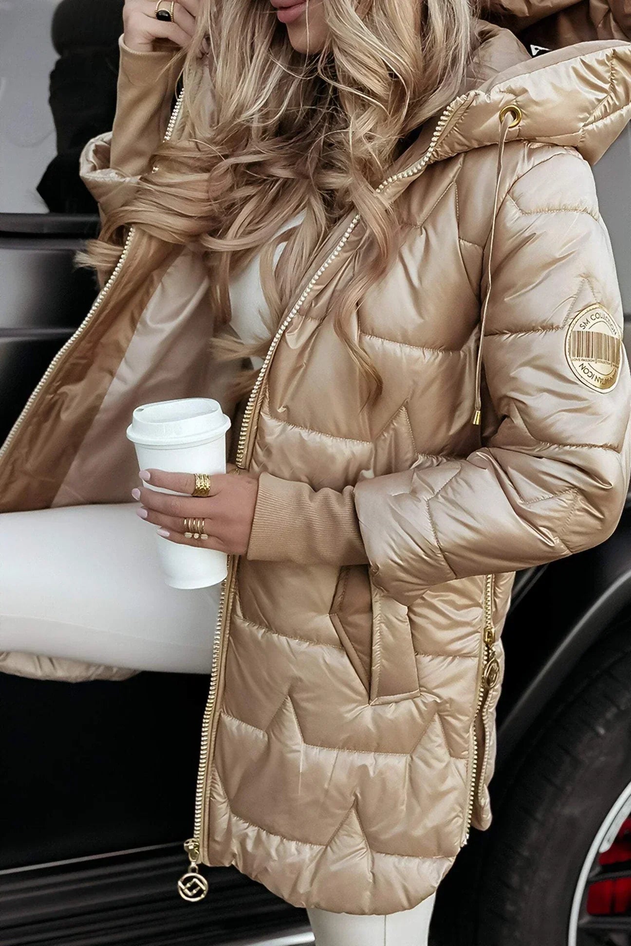 SARA | Elegant Winter Coat with Hood