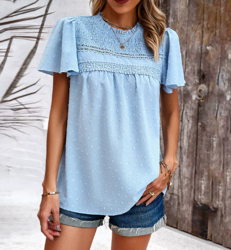 Janeth | Lace Crochet Blouse