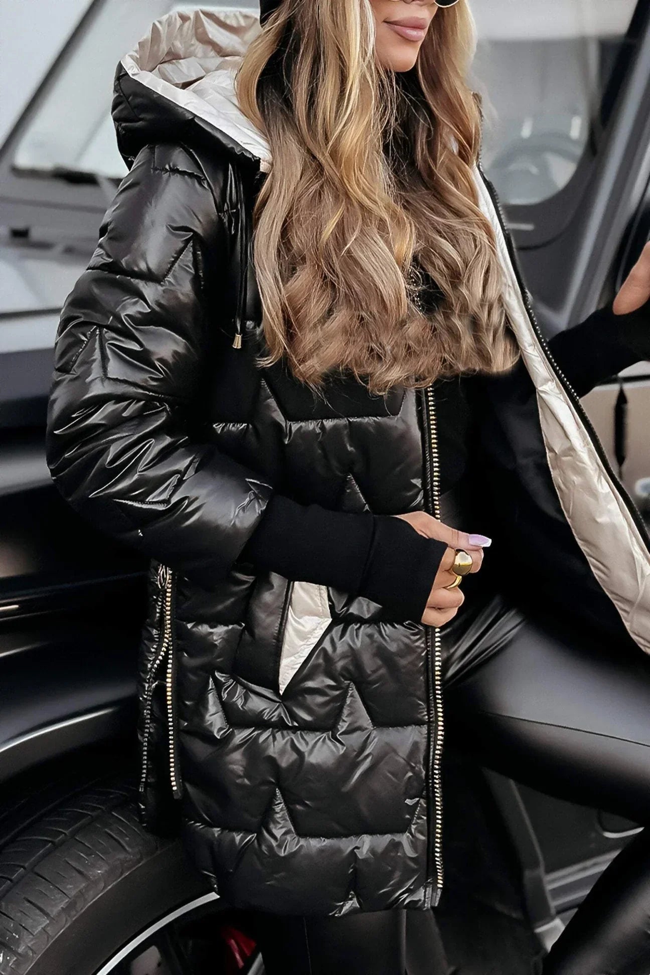 SARA | Elegant Winter Coat with Hood