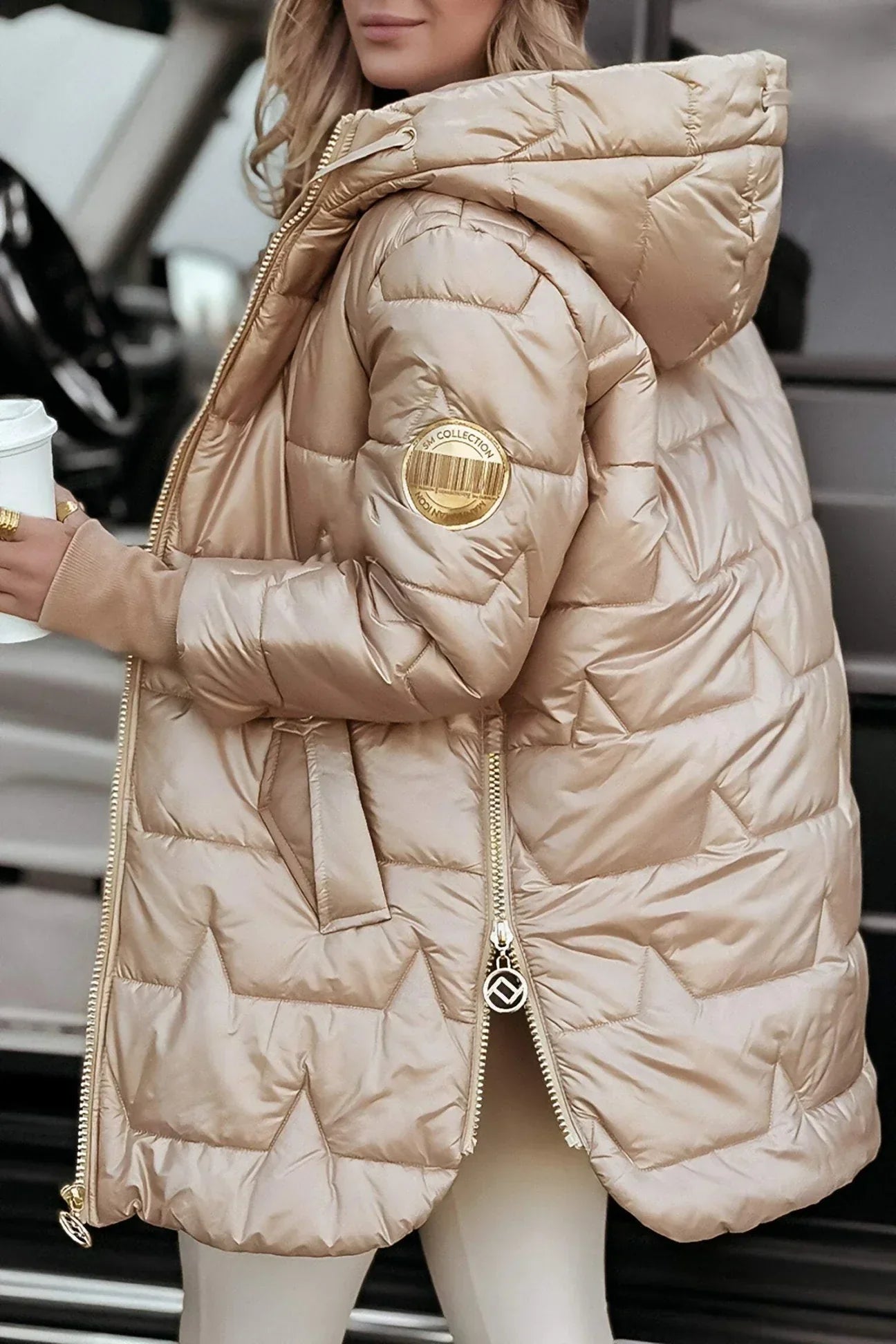 SARA | Elegant Winter Coat with Hood