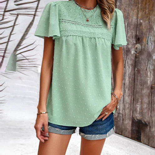 Janeth | Lace Crochet Blouse