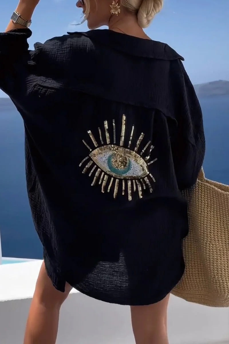 Elysian™ | Bead Embroidered Shirt